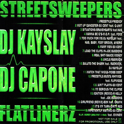 DJ KAY SLAY DJ CAPONE - FLATLINERZ - HIP HOP RAP NYC MIXTAPE MIX 