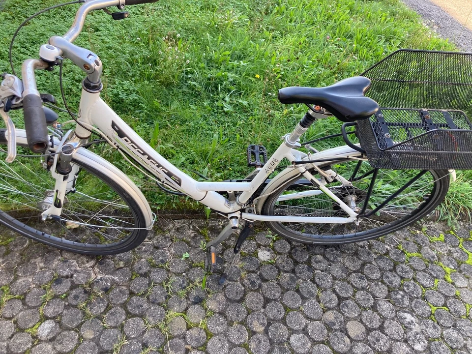 Weißes Pegasus Fahrrad für Damen