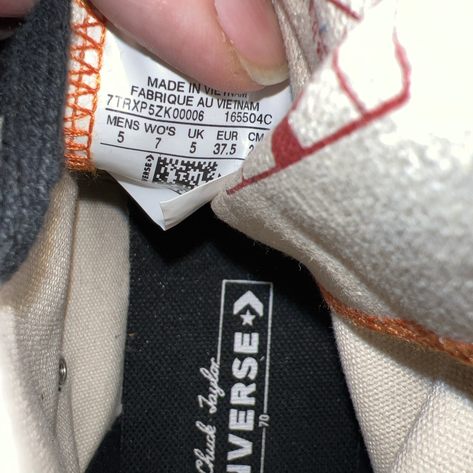 Converse You All Star Custom Zebra Print KIMMY K Size Women's 7 thumbnail 10