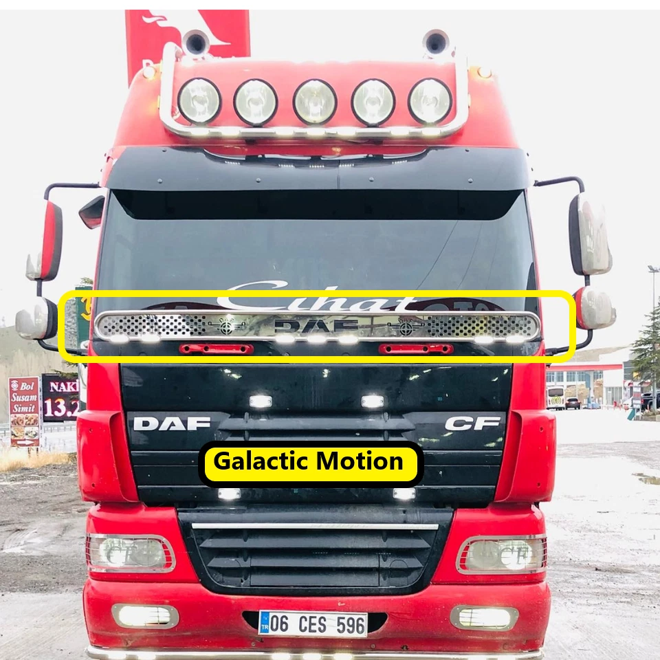 Protezione Spazzole Tergicristallo in Acciaio Inossidabile 1Pz adatto per DAF CF Foto 2 de 3