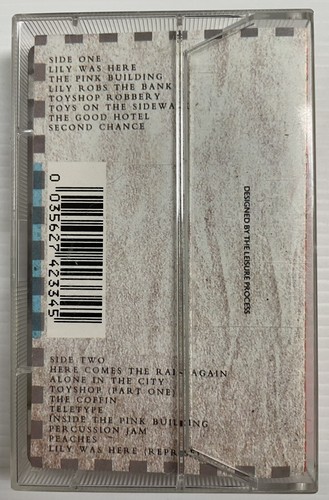 Lily Was Here Cassette David A Stewart Movie Soundtrack Music Tape RCA 1989 OG - Picture 23 of 24