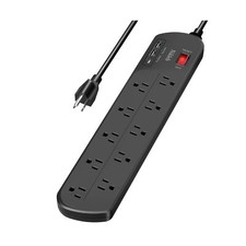 Extension Cord with Multiple Outlets, Surge Protector Power Strip with USB, 6...