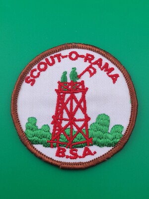 Scout-O-Rama Signal Tower Generic Patch NEW BSA Scouts America