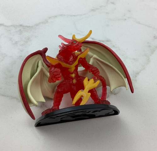 Bakugan Helix Dragonoid Red Pyrus Figure Translucent 2" - Picture 2 of 8