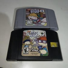 Rugrats Lot N64 - Rugrats Scavenger Hunt and Rugrats In Paris The Movie - Tested