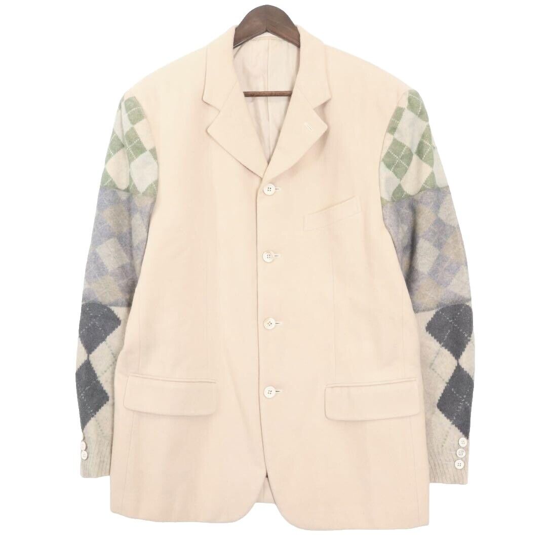 COMME des GARÇONS ニットベスト ウール 模様 パープル 90s Comme Des Garcon 1996 | eBay