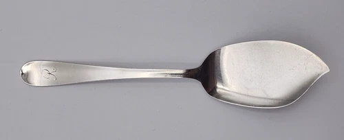 Gorham Sterling Silver Knickerbocker Master Butter Knife Monogram ca 6 1/4" Long