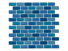 ORION PEACOCK 1"x2" TILE- SOLD BY THE SQ FT! BULK DISCOUNTS! (ORN-PEACOCK)