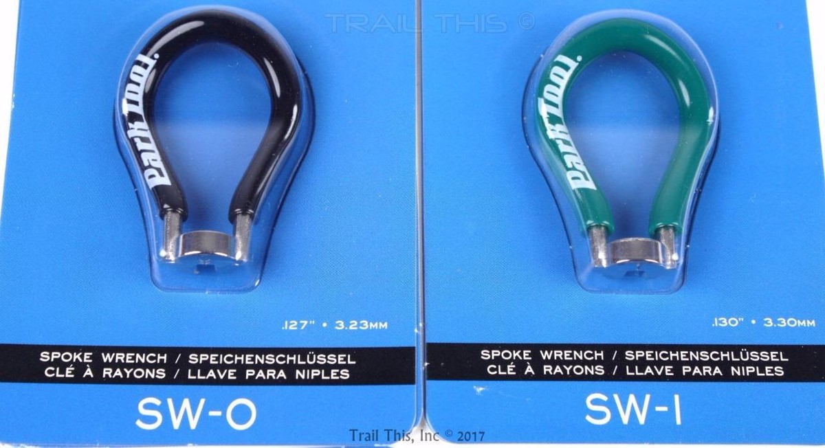 Park Tool 5-Piece Bike Spoke Nipple Tension Wrench Set SW-0 SW-1