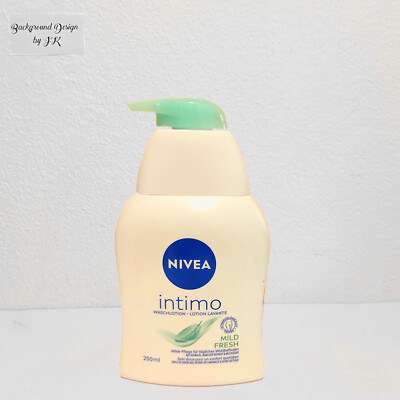 250Ml Nivea Intimo Wash Lotion Mild Fresh Intimate Care Pump Dispenser