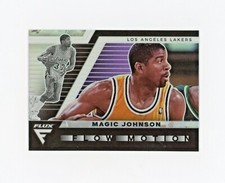 MAGIC JOHNSON 2020-21 Panini Flux Flow Motion Prizm #18 Los Angeles Lakers