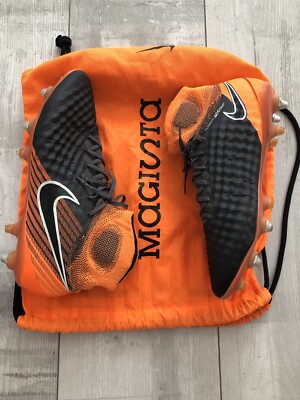 Nike Magista Obra 2 SG Bosnia ACC Gray Orange Football Soccer
