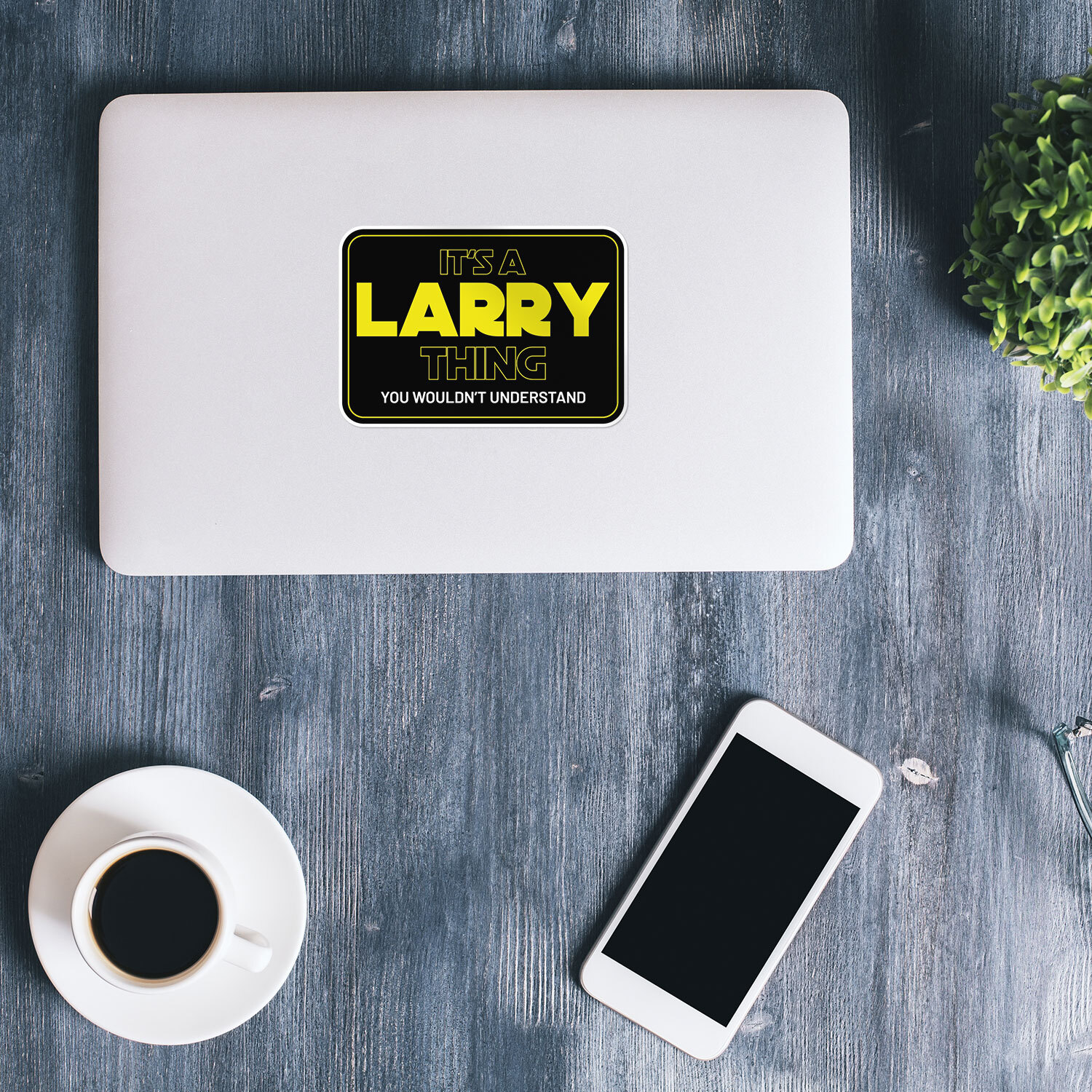 Sticker For Larry Larry Name Funny Slogan Sticker Vinyl Car Bumper Decal | eBay