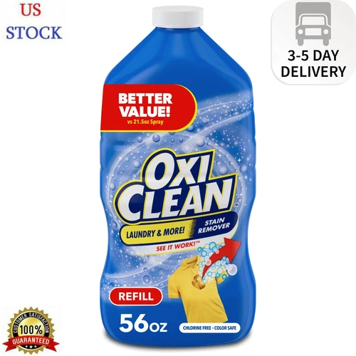 OxiClean Laundry Stain Remover Refill, 56 fl oz