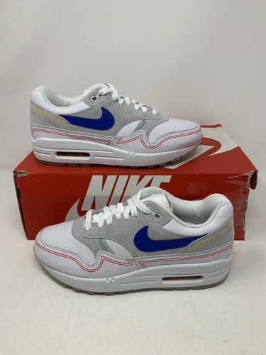 AV3735 002 Pure Platinum/Royal Blue 