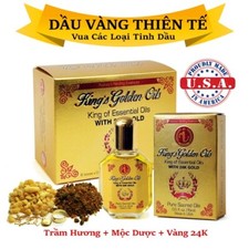 Dau Vang Thien Tue King s Golden Oils 15ml King Of Essential Oils With 24K Gold
