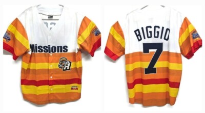 Craig Biggio San Antonio Missions Baseball Jersey McCombs Ford West Adult XL