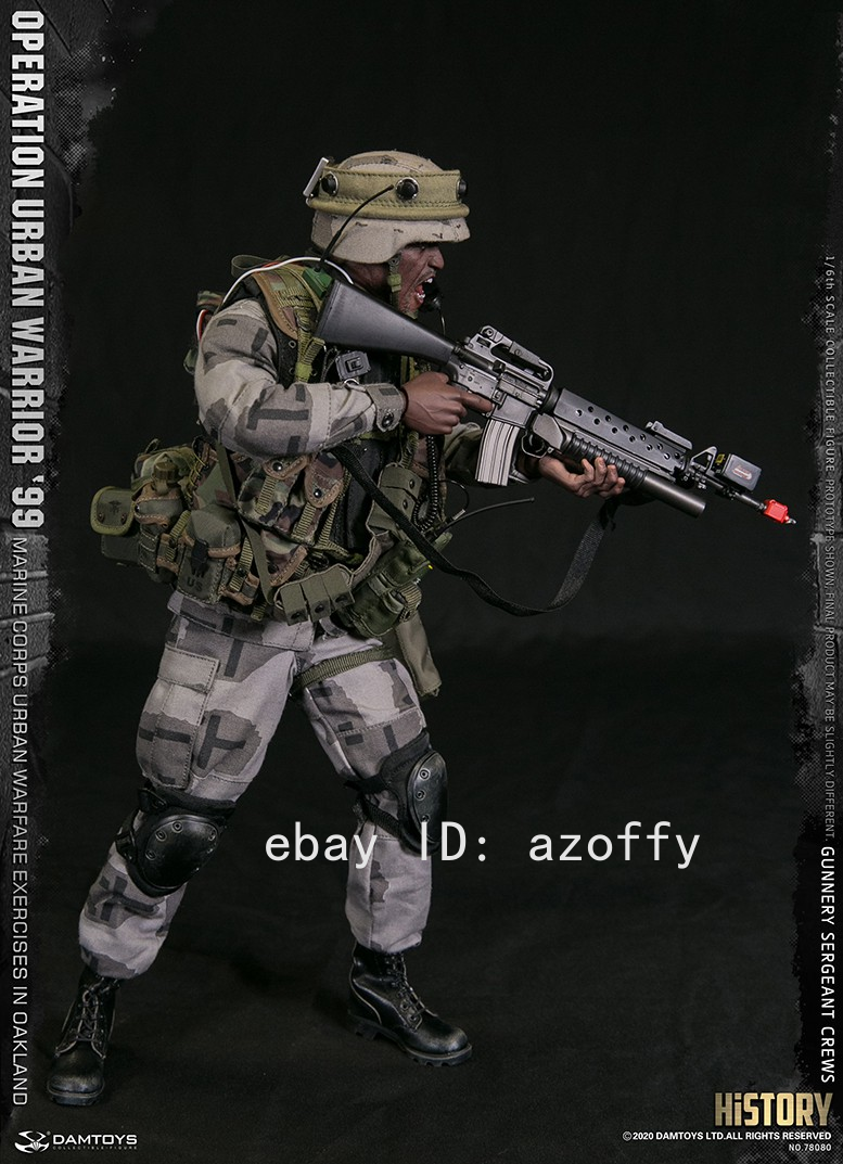 DAMTOYS DAM78080 Operation Urban Warrior 99 Gunnery Sergeant Crews