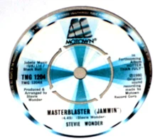 STEVIE WONDER - MASTER BLASTER - JAMMIN - (69) 2 Track 7" RCA