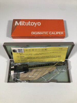 NEW Mitutoyo 500-175 Series 0 to 6'' SAE & Metric Steel Digital Absolute Caliper