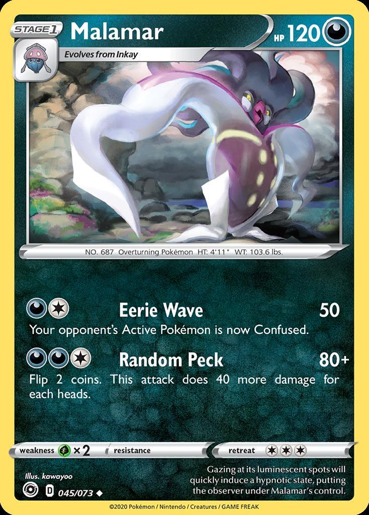 Pokemon Malamar (45/81) Champion's Path LP