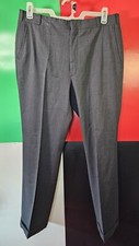 VTG JAYMAR MENS TROUSERS GRAY LIGHTWEIGHT WOOL SLACKS Sz 34X31 MADE IN USA