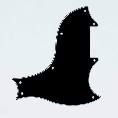 (E98) SG-X Style special Guitar Pick Guard ,3ply Black