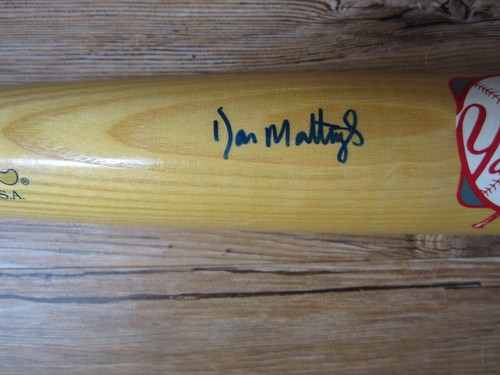 Don Mattingly Autograph Signed Auto Cooperstown Baseball Bat Yankees JSA # 23/90 - Picture 3 of 6
