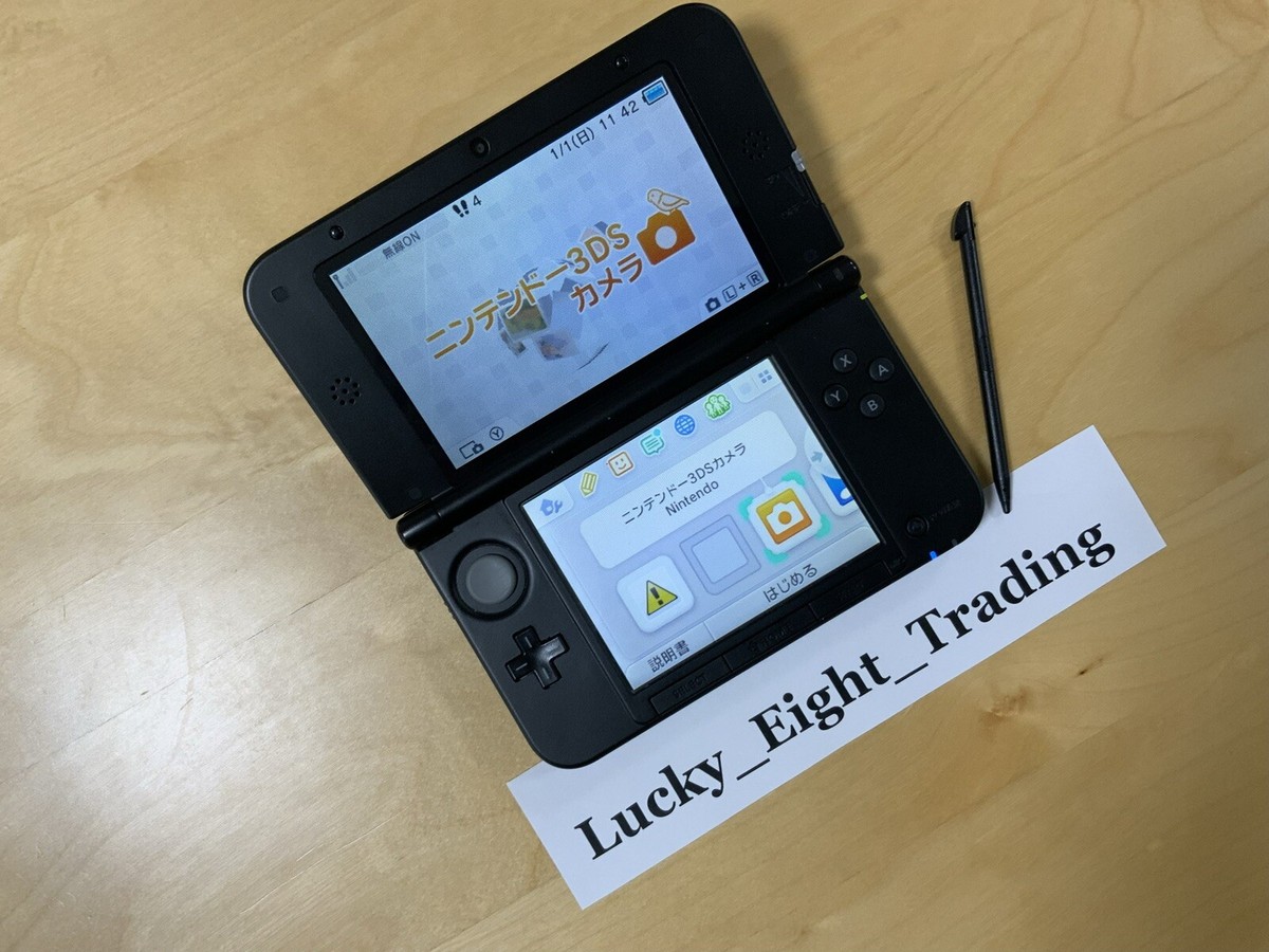 Nintendo 3DS XL LL Blue Black Console Stylus Japanese ver [H] | eBay