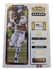2022 Panini Contenders #33 Jerry Jeudy Denver Broncos NFL Football Card (C0