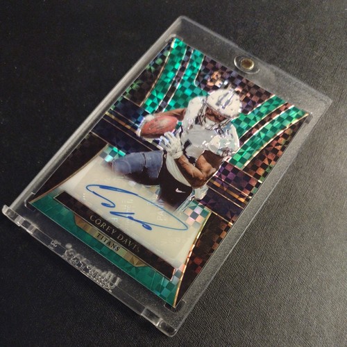 #3/5 Corey Davis Rookie Auto 2017 Panini Select Autograph Titans Jets WMU - Picture 2 of 8