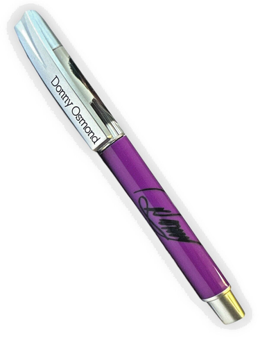 Donny Osmond Signature Gel Pen - Official Licensed Merch Import UK(NEW & SEALED) - Picture 2 of 5