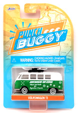 2021 JADA - PUNCH BUGGY - VOLKSWAGEN T1 - SLUG BUG - GREEN/WHITE WITH SURBOARDS