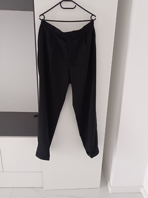 Trevira Herren Hose Gr.54 Schwarz. Gebraucht