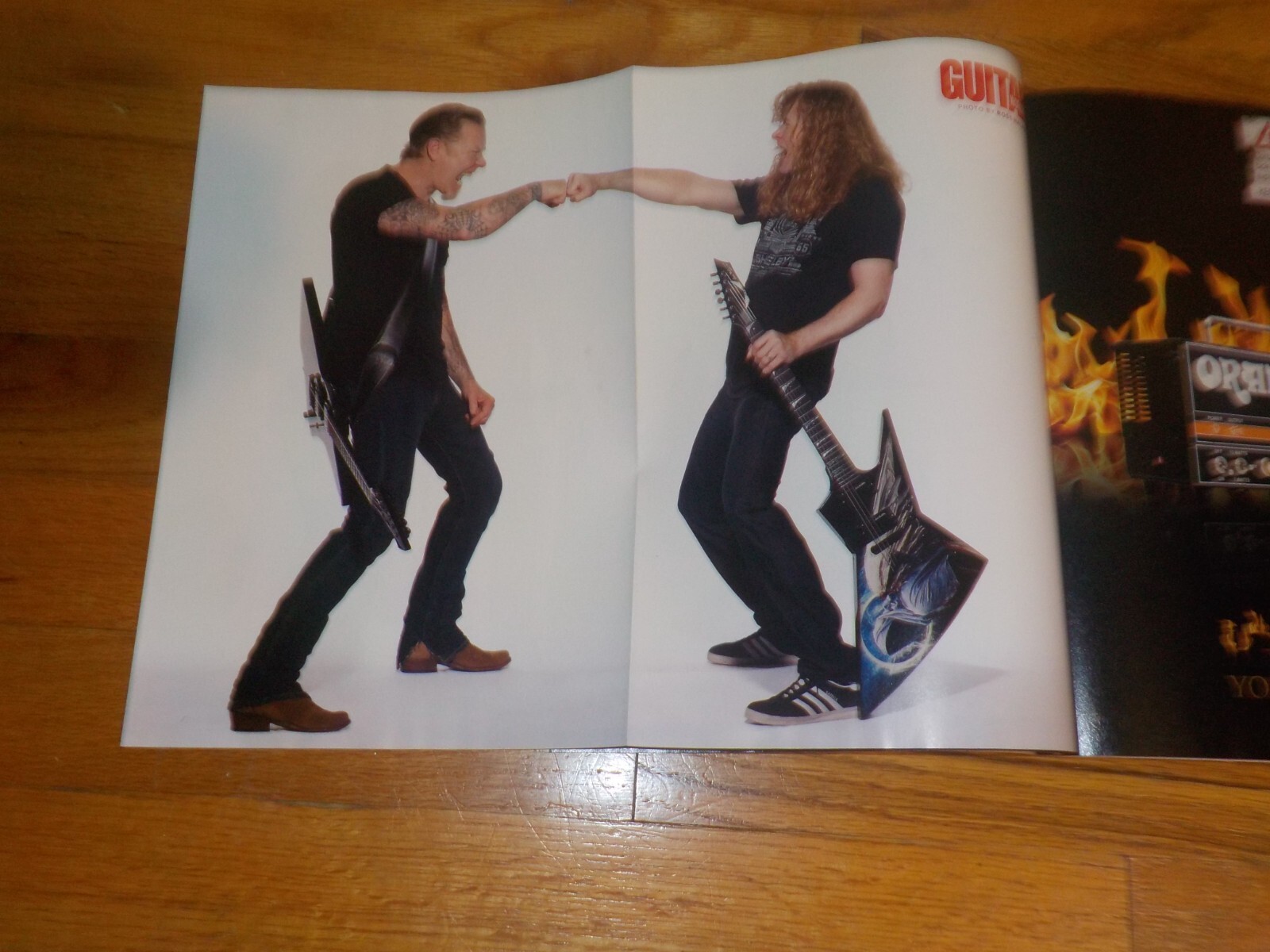 Metallica Magazine Lot Guitar Player / Legends James Hetfield Poster eBay