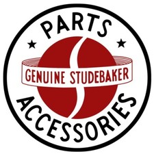 Genuine Studebaker Parts Accessories New Sign 28 Diameter Round Usa Steel