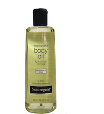 Neutrogena Body Oil Light Sesame Formula Sensual Moisturizer For Dry Skin 8.5 Oz
