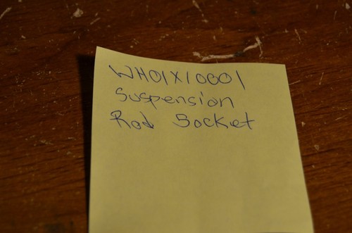 GE Washer Suspension Rod Support WH01X10001 - Picture 2 of 2