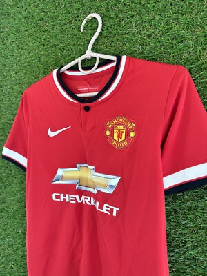 MANCHESTER UNITED 2014/2015 FOOTBALL SHIRT JERSEY HOME NIKE