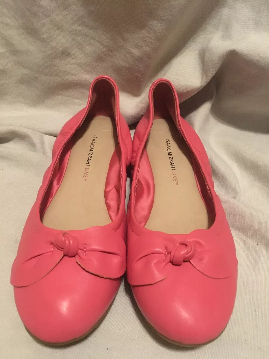 Isaac mizrahi ballet flats sale