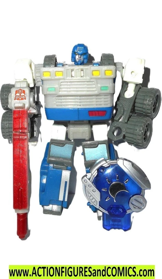 TRANSFORMERS cybertron ARMORHIDE 2005 2006 complete scout class tow truck huffer - Image 2 of 3