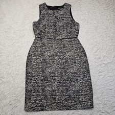 Womens J.Crew Mercantile Gray Business Casual Sleeveless Midi Dress Size 6 J6239