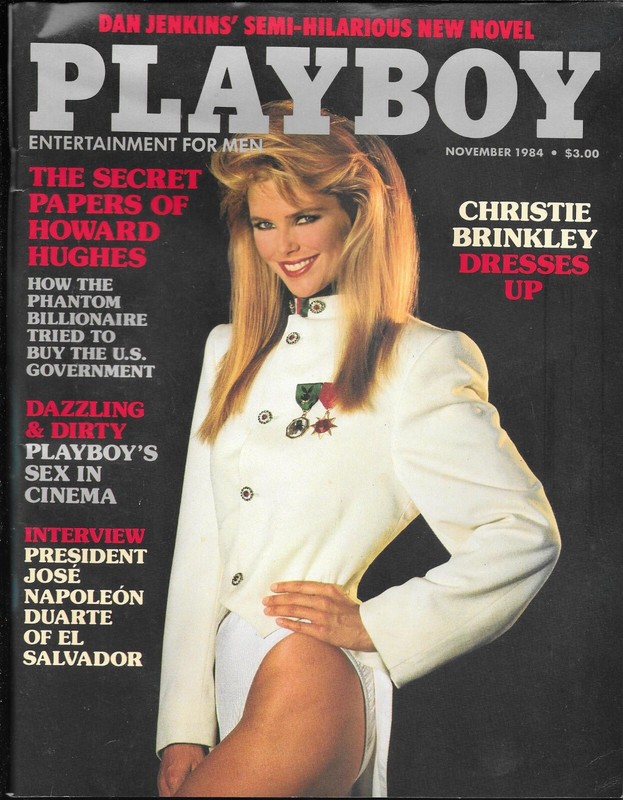 Playboy Magazine November 1984 Roberta Vasquez Playmate Chrissie Brinkley