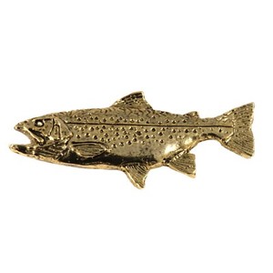 Authentic Fisherman Pin Brook Trout Fish Lapel Pin Or Fridge Magnet, F006A 2 Fishing