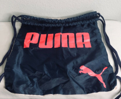 Backpack PUMA Gym Sack Bag Drawstring Bag 18  X 14'' Sack Pack - Good Condition
