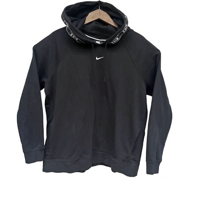 nike tape logo hoodie