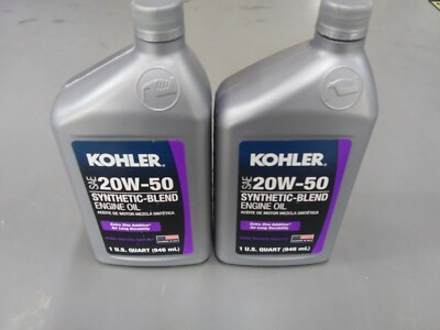 #ad 2 Quart Special OEM Kohler SAE 20W50 Engine Oil $31.55
