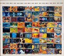 Topps 1999 Pok&eacute;mon The First Movie Uncut Sheet - 2 of 2