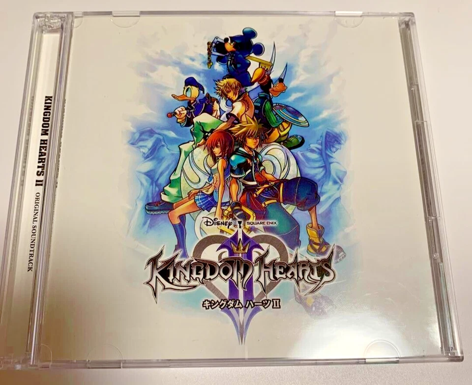 Kingdom Hearts Original Soundtrack 1 & 2 OST SET Lot Game Music CD - Image 2 of 4