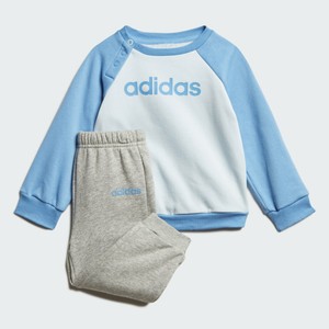 blue adidas tracksuit baby
